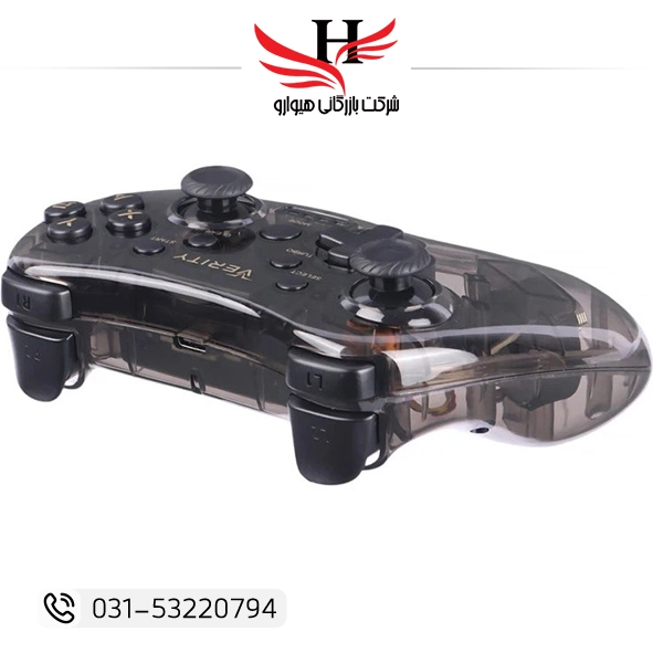 دسته بازی بی‌سیم وریتی مدل V‑J4310W شوکدار اورجینال